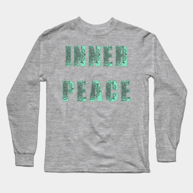 Inner Peace Long Sleeve T-Shirt by yayor